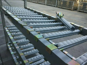 Sistema de Estanterías de Flujo de Cartones, Estanterías Industriales Deslizantes con Rodillos, Estanterías de Almacenamiento de Acero con Gravedad FIFO - Product Image 6