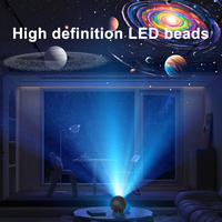 Offre Spéciale Projecteur de Planétarium Ultra Réaliste Rotatif 360 HD Focus Sky Star Moon Galaxy Night Projector Light avec 12 Films