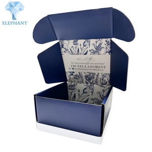 Caja de Envío para Vasos de Chupito de Papel Corrugado con Relieve Brillante Estándar Personalizada - Product Image 2