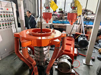 Machine de soufflage de film PE à double couleur avec masterbatch coloré pour la production de sacs de courses