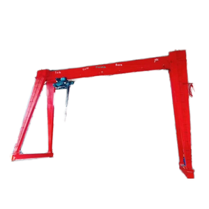 HNTIWIN Prix usine Pont roulant à <span class=keywords><strong>portique</strong></span> à chariot <span class=keywords><strong>avec</strong></span> palan électrique à cadre en A monté sur rail, capacité 5 à 10 tonnes - Product Image 1