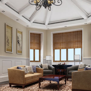 <span class=keywords><strong>Persianas</strong></span> enrollables romanas plegables, <span class=keywords><strong>persianas</strong></span> manuales simples de Bambú - Product Image 4