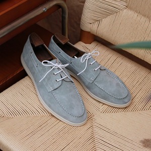 Zapatos de Vestir Británicos Nuevos de Primavera/Verano con Parches Cuadrados, Cordones, Estilo Retro, Versátiles, Ligeros, Antideslizantes y Transpirables con Suela de Goma - Product Image 4