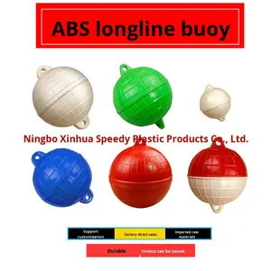 Boya de Doble Oreja de Plástico ABS Resistente de 6 cm, Flotador para Acuicultura Marina, Pesca con Redes de Arrastre, Líneas de Advertencia de Canal, Accesorios para Pesca con Arpón - Product Image 6