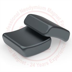 Imanes de neodimio N52, ventilador de segmento de azulejo de arco permanente, epoxi Chapado en imán curvo para anticorrosión Halbach-magnético de neodimio - Product Image 2