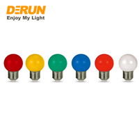 Ampoule LED Ronde Mini E27 B22 1W 2W 3W Jaune Rouge Bleu Vert Orange en Gros pour les Fêtes