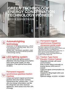 Ascensor Minimalista de Diseño Moderno en Acero Inoxidable con Accionamiento sin Engranajes y Alta Eficiencia Espacial <span class=keywords><strong>para</strong></span> Viviendas Unifamiliares Suburbanas - Product Image 6
