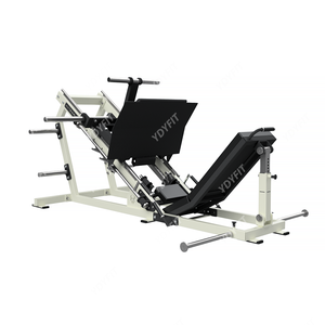 Nouvelle conception, usage commercial et domestique, fabriqué en Chine, LINEAR LEG PRESS, machine de fitness pour salle de sport, à charge libre, RELOADED BILATERAL NM0037 Nouvelle conception - Product Image 2