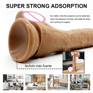 Vibromasseur gode de poussée pour femmes, gode vibrant réaliste avec télécommande 10 modes de vitesse, jouets sexuels en silicone pour couple - Product Image 2