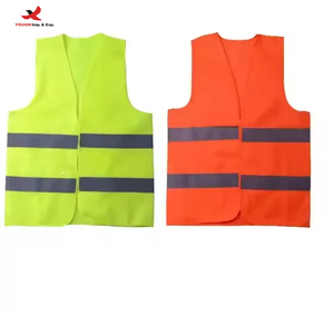 Gilet de sécurité haute visibilité fluorescent réfléchissant pour extérieur, 3 jours, vêtements de sécurité d'urgence, GZ RTS, commande en gros mixte - Product Image 1