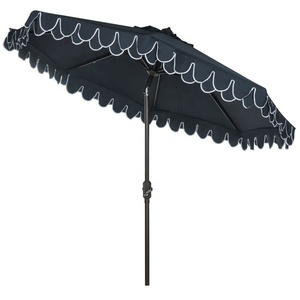 <span class=keywords><strong>Parasol</strong></span> de soleil imperméable en aluminium et de grande taille, dispositif d'extérieur réglable avec frange, pour terrasse, café, Patio et jardin - Product Image 6
