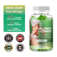Bonnes Ventes : Gommeux ACV Ventre Plat – Vinaigre de Cidre pour la Perte de Poids, Brûleur de Graisse Abdominale et Aide Digestive, Bonbons Végans Minceur