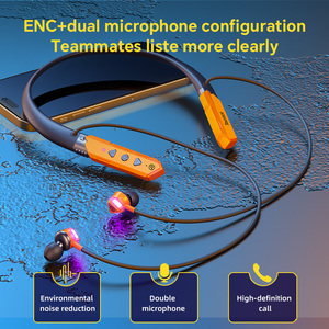 RGB Ánh Sáng Chơi Game Cho <span class=keywords><strong>Bluetooth</strong></span> Earbuds Với Độ Trễ Thấp 30MS Chậm Trễ Miễn Phí Âm Thanh 60H Thời Gian Chơi LED Chỉ Số Pin Cho Điện Thoại Di Động/PC - Product Image 5