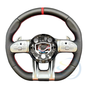 Livraison rapide <span class=keywords><strong>Volant</strong></span> en cuir <span class=keywords><strong>Mercedes</strong></span> pour <span class=keywords><strong>Mercedes</strong></span> Benz AMG GT CL ClS CLA a E S C-CLASS C43 W204 W205 W213 W212 C63 - Product Image 1