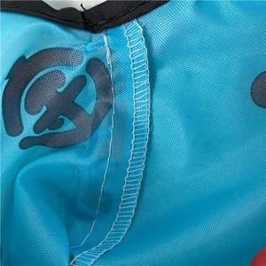 Mango mediano (30-50cm) <span class=keywords><strong>Mini</strong></span> bolsa de compras <span class=keywords><strong>Nylon</strong></span> reciclado pesado con patrón de letras Bolsas de compras plegables elegantes - Product Image 4