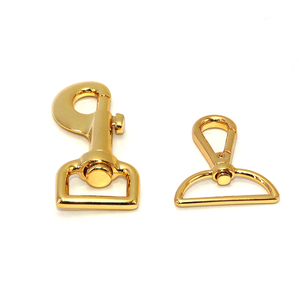 خطافات زنبركية معدنية، فضية/ذهبية/أسود بندقي/برونزي/أسود، خطافات تثبيت للمفاتيح، مشابك كارابينر، إبزيم للأشرطة - Product Image 2