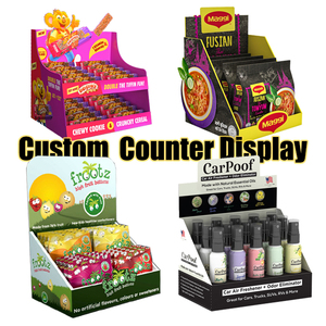 Siêu thị bán lẻ xách tay có thể gập lại tông truy cập thẻ trò chơi hộp hiển thị hàng đầu bảng hiển thị hộp - Product Image 6