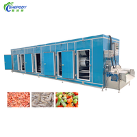 Shepody Kleine Tunnelvriezer voor Laboratorium, Bedrijven, Fruit en Groenten, Capaciteit 100kg tot 500kg Tunnel Blast Freezer