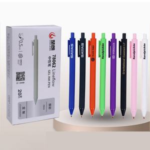 High Quality <b>Multicolor</b> Macaron Silica Gel Ink <b>Pen</b> Promotional Advertising Retractable Gel <b>Pen</b> With Custom LOGO - Product Image 2