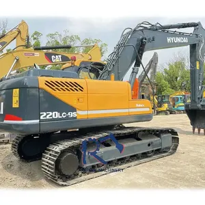 Used construction equipment excavators Hyundai220 used bagger High Quality with cheap price