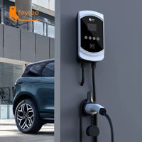 Station de recharge murale pour véhicules électriques, compatible prise domestique, norme UE, 7 kW/11 kW/22 kW, avec sortie 16A/32A