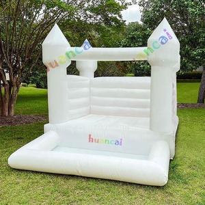 PVC Oxford tissu fête pulls videurs gonflables extérieur gonflable videur blanc commercial rebond château maison pour les enfants - Product Image 4