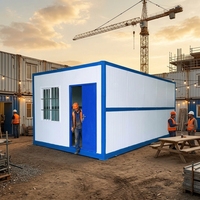 Maison préfabriquée modulaire pliable pour dortoir de travailleurs