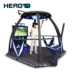 HEROVR Durable 9D <span class=keywords><strong>VR</strong></span> Simulator Machine Grand <span class=keywords><strong>Vart</strong></span> Debout pour Amusement Intérieur Extérieur pour les Occasions Scolaires Fabriqué en Métal Durable - Product Image 2