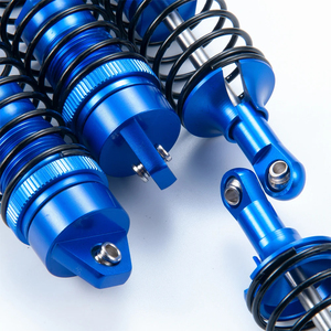 Thay Thế Phía Trước Phía Sau Sốc Hấp Thụ Đầy Đủ Kim Loại Dầu Damper Cho 1/10 RC Crawler <span class=keywords><strong>Slash</strong></span> <span class=keywords><strong>2WD</strong></span> Stampede Hoss Rustler 4X4 <span class=keywords><strong>VXL</strong></span> - Product Image 4