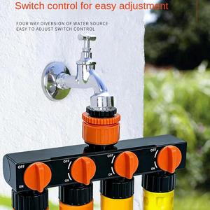 Robinet d'eau à commande indépendante, connecteur de tuyau d'arrosage, accessoire d'irrigation - Product Image 4