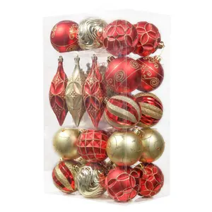 Eaglecadeaus Vakantie Feest Home Decor Accessoires Shatter Proof Kerstbal Ornament Kerstversiering Voor Boom