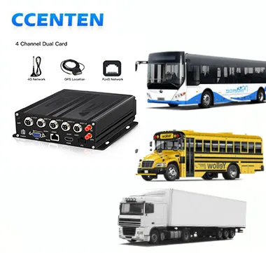 Mobile Video Recorder 4 Channel SDD 4G 5G GPS Mobile Mdvr cmsv6 cctv Heavy vehicle Truck Mdvr Safe Driving System