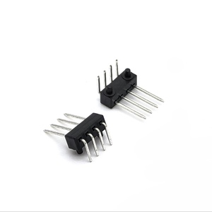 Conector de cabezal de pasador de paso de 2,0mm Ángulo recto de una sola fila SQ0.5mm H3.0mm 1*4P - Product Image 1