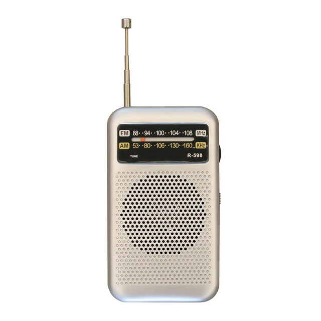 Factory Sales FM AM Portable Hand Adjustment Analog Radio with Headphone Jack Portable FM AM Hand Adjustment Analog Radio