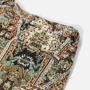 Pantalones de chándal holgados personalizados para hombre, de tapicería tejida con diseño de manta, a la moda - Product Image 6