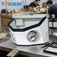 Machine de sablage universelle automatique portable pour bijoux en verre, sablage à sec pour la fabrication d'or, d'argent et d'horloges, équipement de sablage