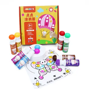 Dapat dicuci melakukan dot art 8 warna mewarnai 8-pack Markers 60ml 2 oz tidak beracun anak-anak dot daudu bingo marker lukisan dot