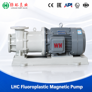 ปั๊มส่งสารเคมีแบบแม่เหล็ก OEM สแตนเลสสตีล ทนกรดด่าง สำหรับ HNO3 <span class=keywords><strong>H2SO4</strong></span> <span class=keywords><strong>NaOH</strong></span> - Product Image 1
