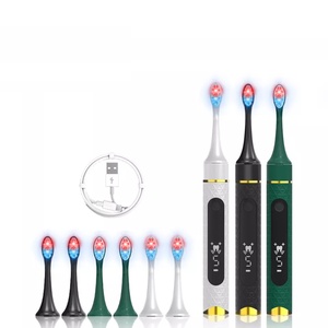 Cepillo de Dientes Ultrasónico OEM en Oferta, Cepillo de Dientes Eléctrico Sónico con Luz Azul para Blanqueamiento - Product Image 6