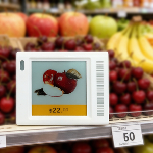 esl 1.54 inch mini e-ink <b>display</b> EPaper ESL System Intelligent Change Supermarket Digital Tag Electronic Label Price <b>Shelf</b> Label - Product Image 1
