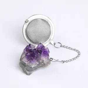 Bán Buôn Pha Lê Nguyên Đá Trà Lọc 304 Thép Không Gỉ Trà Rò Rỉ Trà Tạo Tác Rò Rỉ <span class=keywords><strong>Net</strong></span> - Product Image 2