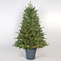Vor beleuchteter künstlicher Weihnachts dekorations baum, Arbol De Navidad, Weihnachts dekorations baum für Innen haus, Party dekor