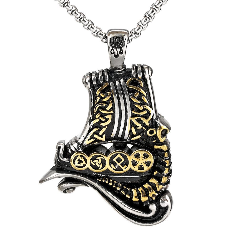 01318 Pendentif simple couleur or