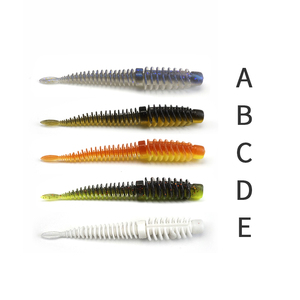 Esca da pesca in plastica morbida artificiale da 75mm 8.5cm TPE Topwater esca galleggiante per spigole - Product Image 2