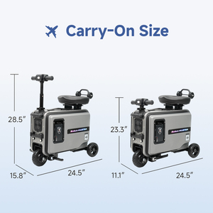 ELALA Venta al por Mayor de Maletas Inteligentes Flexibles con Scooter Eléctrico Portátil, Velocidad Máxima de 25 km/<span class=keywords><strong>h</strong></span>, para Actividades al Aire Libre - Product Image 5