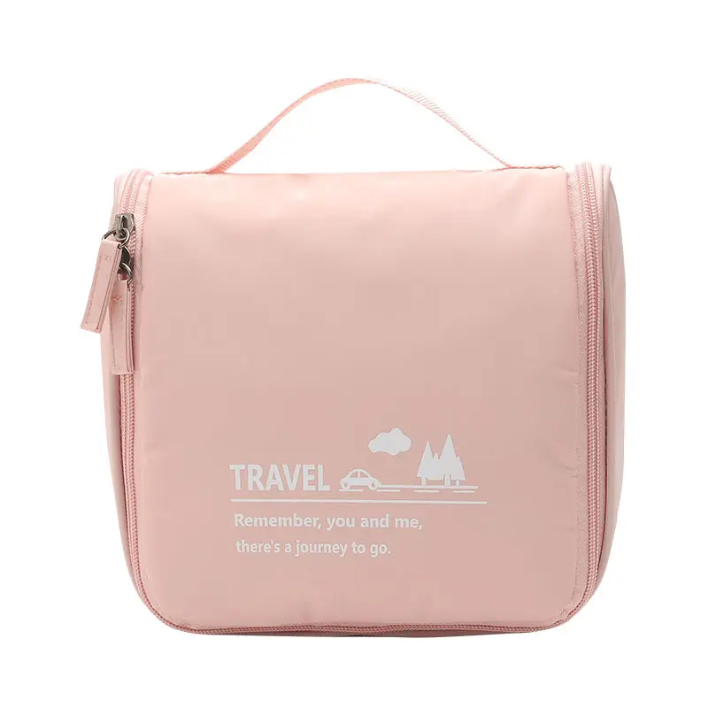 Custom Logo Good Quality Travel Hanging Toiletry Bag for Makeup