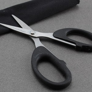 Ciseaux de pêche Aohu en acier inoxydable avec manche noir, outil de coupe pour accessoires de pêche - Product Image 2