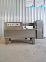 Machine professionnelle de découpe de bœuf congelé DQ-550 Machine de découpe cubique de poulet Machine de découpe de fromage