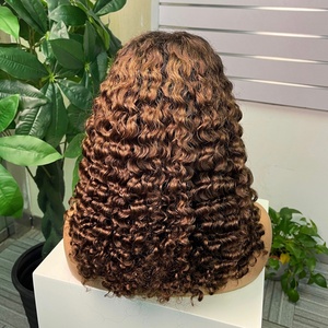 Peluca SDD Rizada Birmana 5*5, Peluca Vietnamita Super Double Drawn 5*5, Peluca de Lujo 100% Cabello Humano - Product Image 4