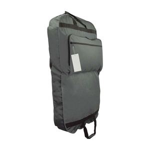 Housse de vêtement pliable grise pour costumes, robes et vêtements, avec poches, pour voyages - Product Image 1
